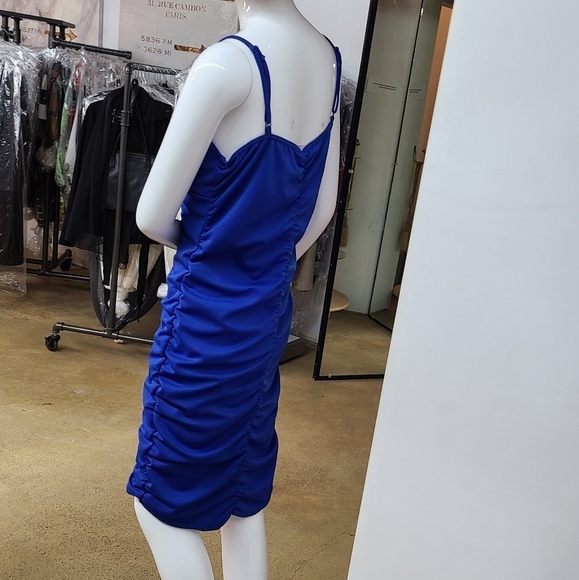 Curliuty Ruched Cocktail Dress 👗 - Picture 6 of 11